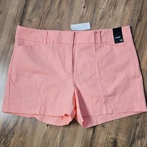 New York & Company Peach Women's Shorts NWT 16